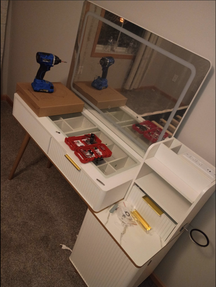 Vanity Assembly after